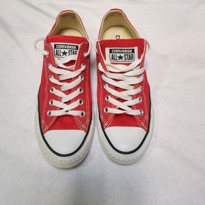 Red Converse All Star Shoes